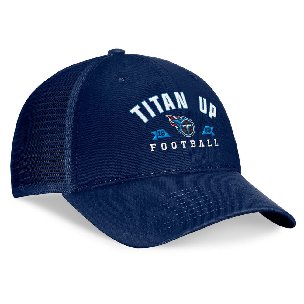 Tennessee Titans Fanatics Timeout Trucker Adjustable Hat