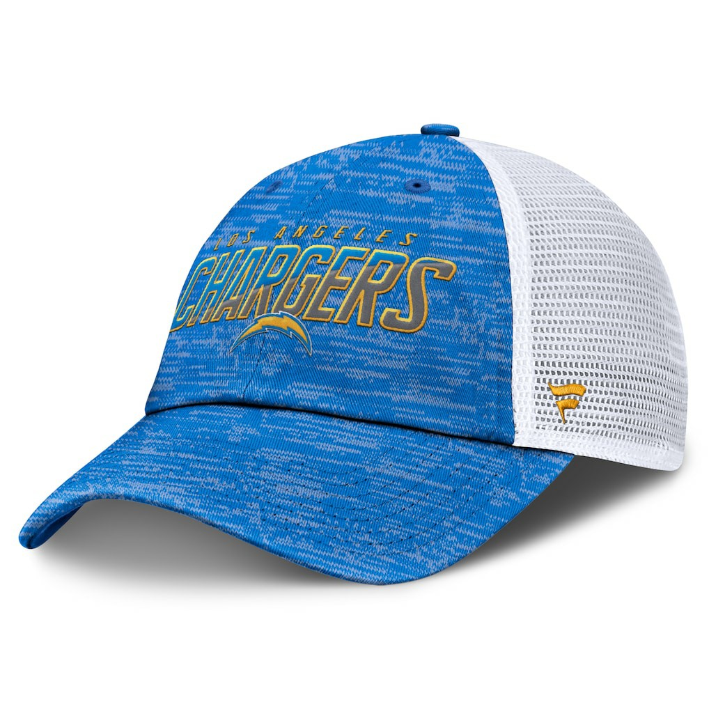 Los Angeles Chargers Fanatics Challenge Trucker Adjustable Hat