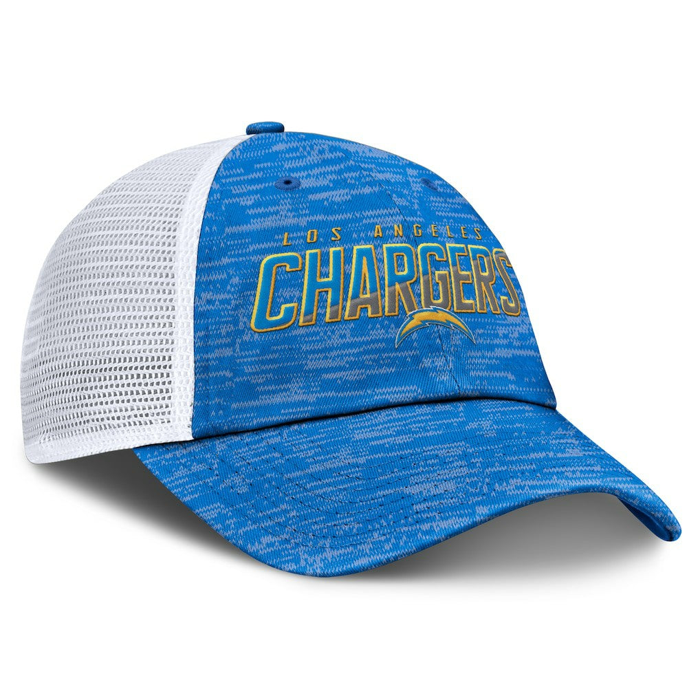 Los Angeles Chargers Fanatics Challenge Trucker Adjustable Hat