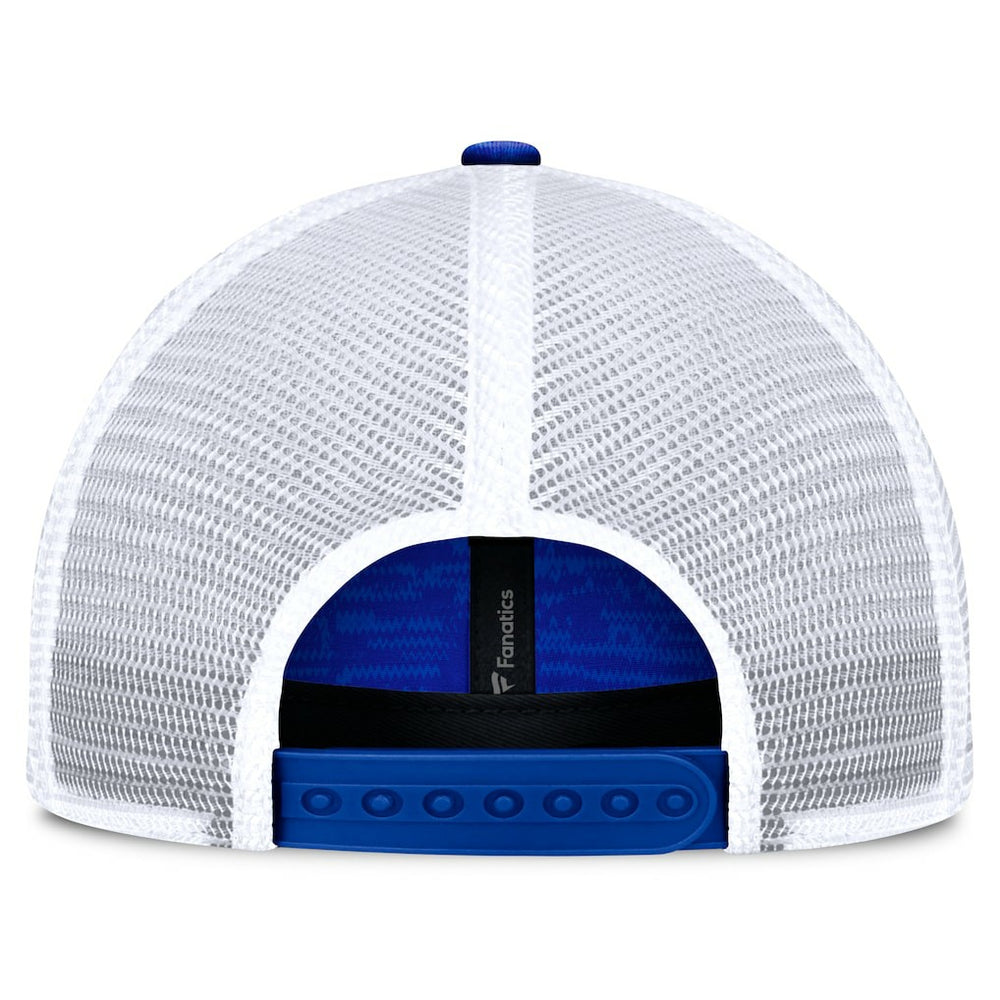 Los Angeles Rams Fanatics Challenge Trucker Adjustable Hat