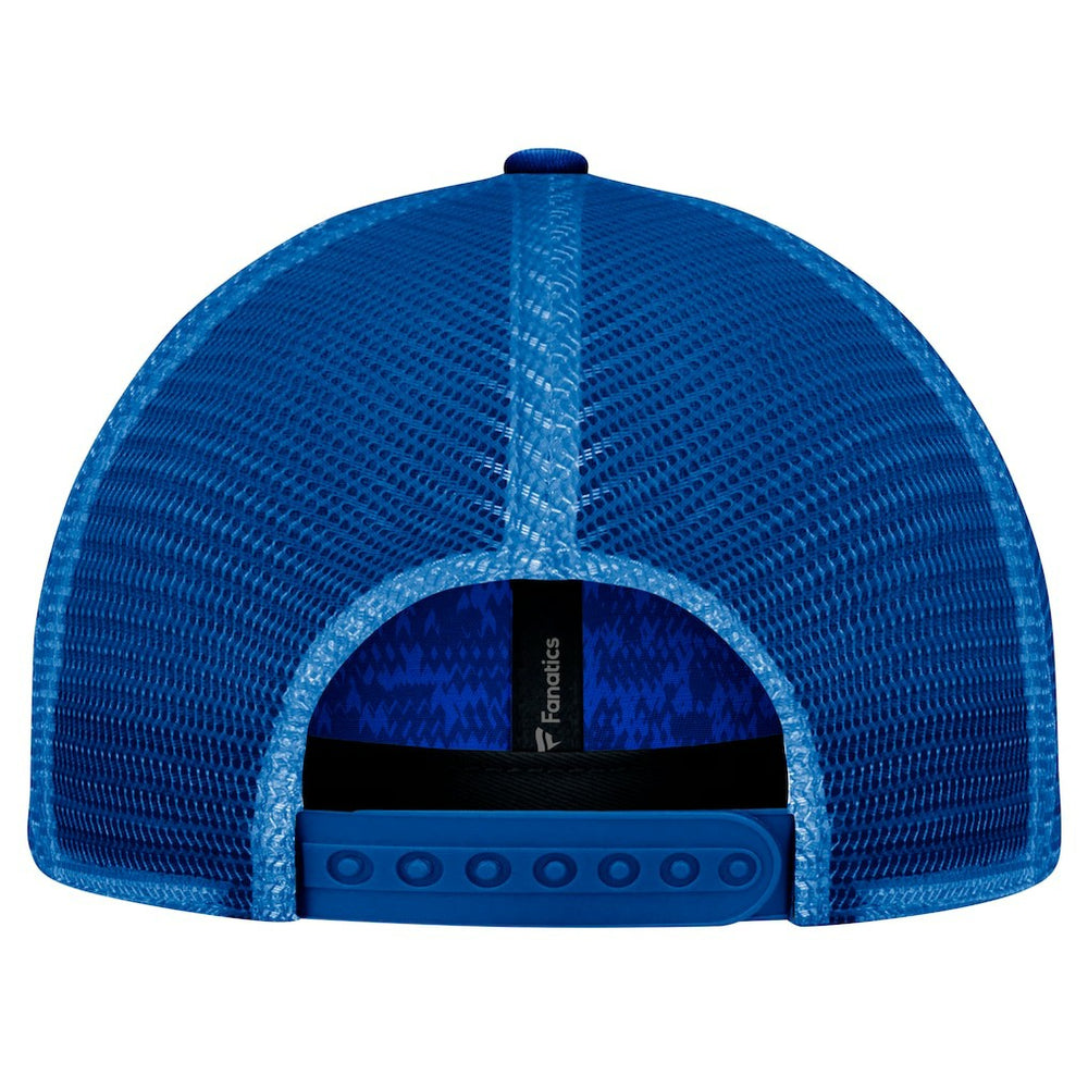 New York Giants Fanatics Challenge Trucker Adjustable Hat