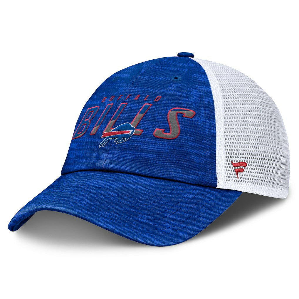 Buffalo Bills Fanatics Challenge Trucker Adjustable Hat