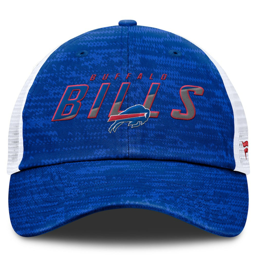 Buffalo Bills Fanatics Challenge Trucker Adjustable Hat