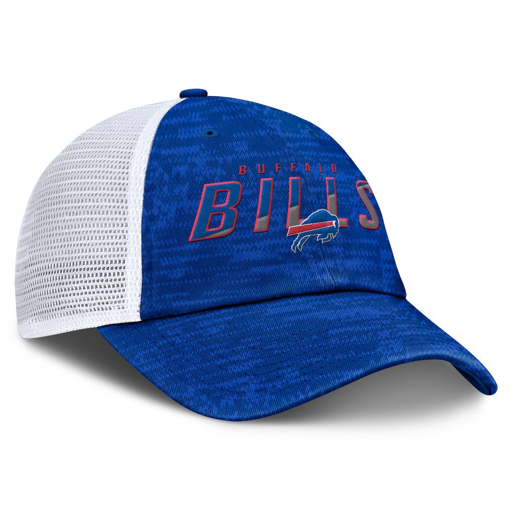 Buffalo Bills Fanatics Challenge Trucker Adjustable Hat