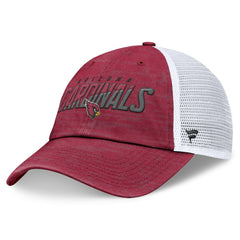 Arizona Cardinals Fanatics Challenge Trucker Adjustable Hat