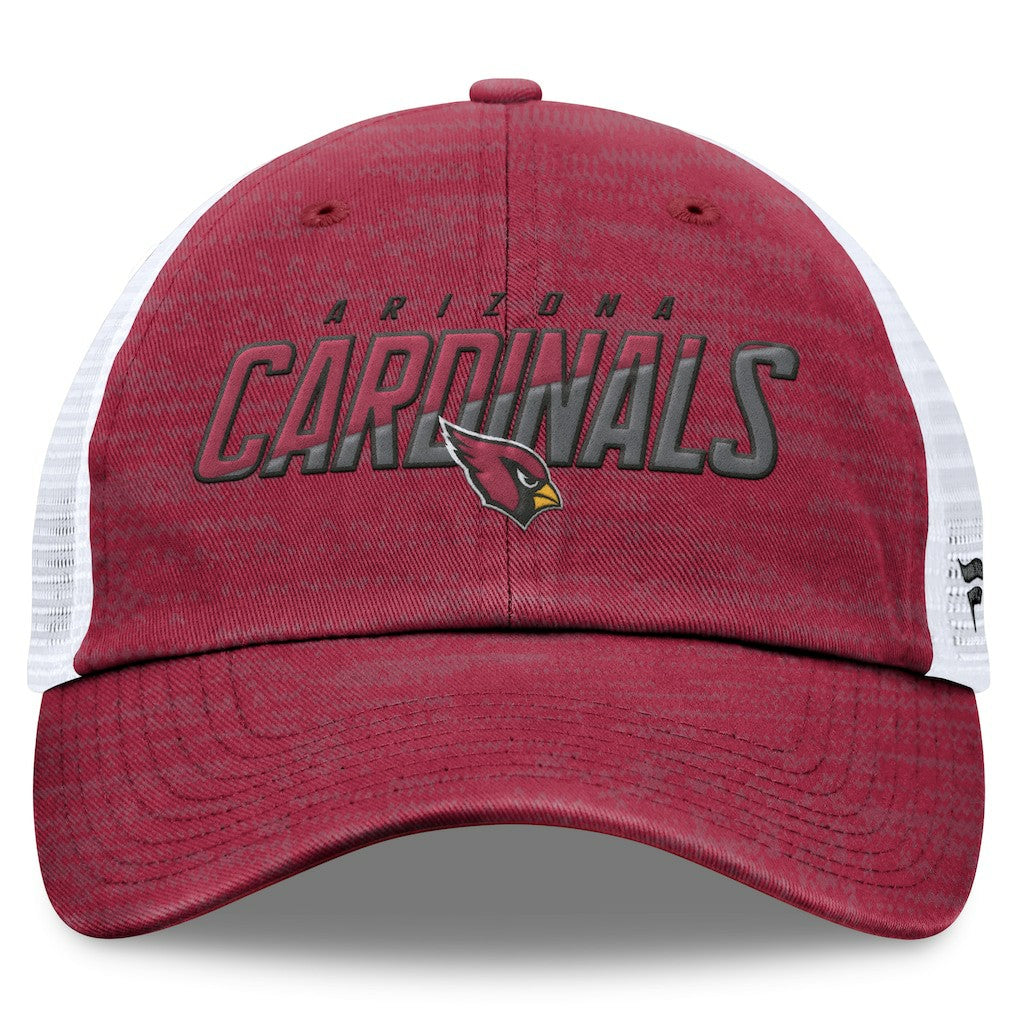 Arizona Cardinals Fanatics Challenge Trucker Adjustable Hat