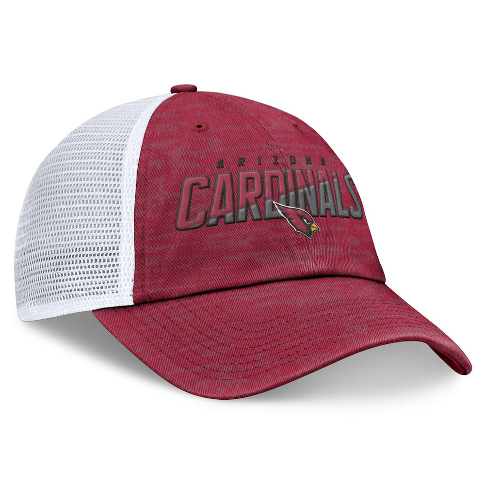 Arizona Cardinals Fanatics Challenge Trucker Adjustable Hat