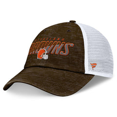 Cleveland Browns Fanatics Challenge Trucker Adjustable Hat