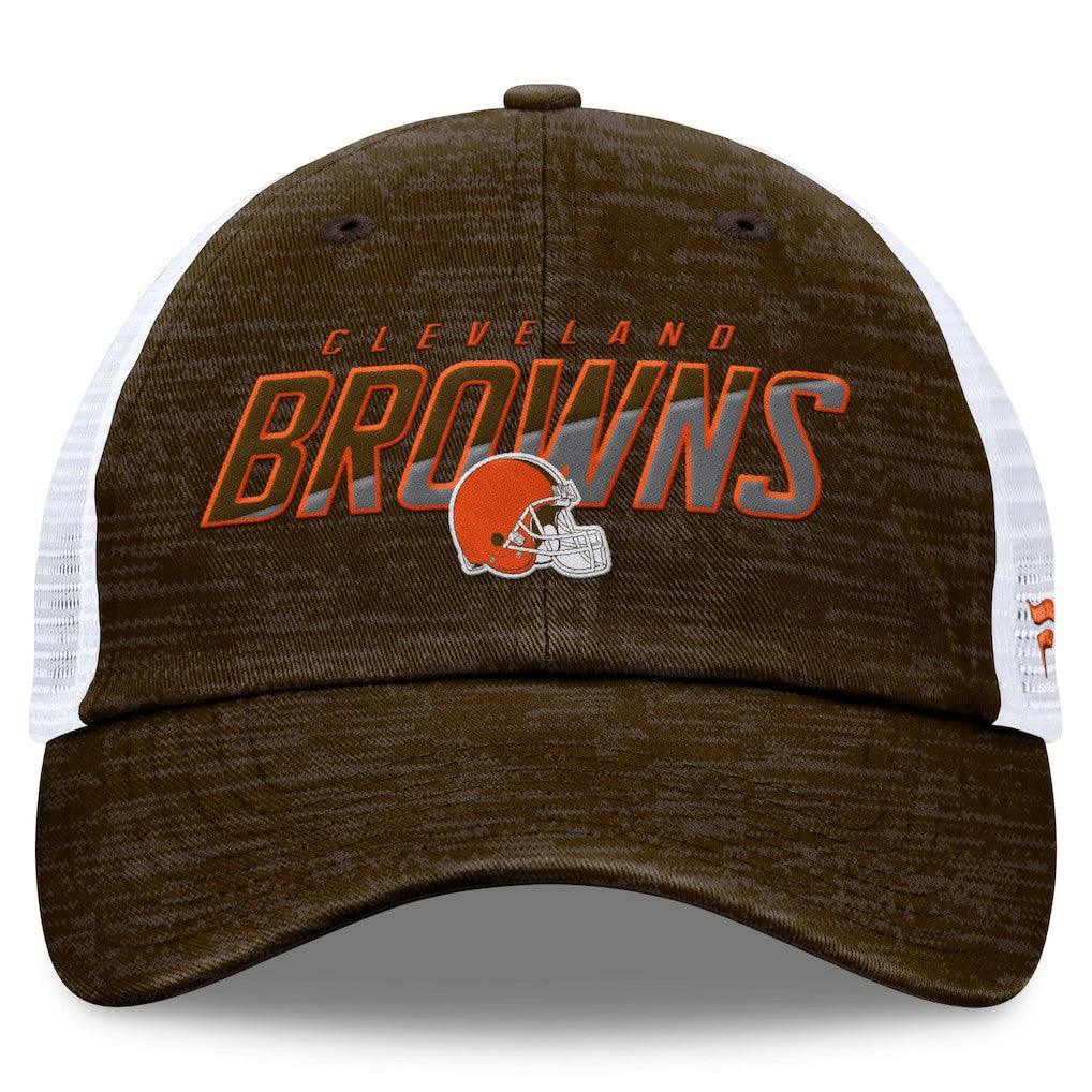 Cleveland Browns Fanatics Challenge Trucker Adjustable Hat