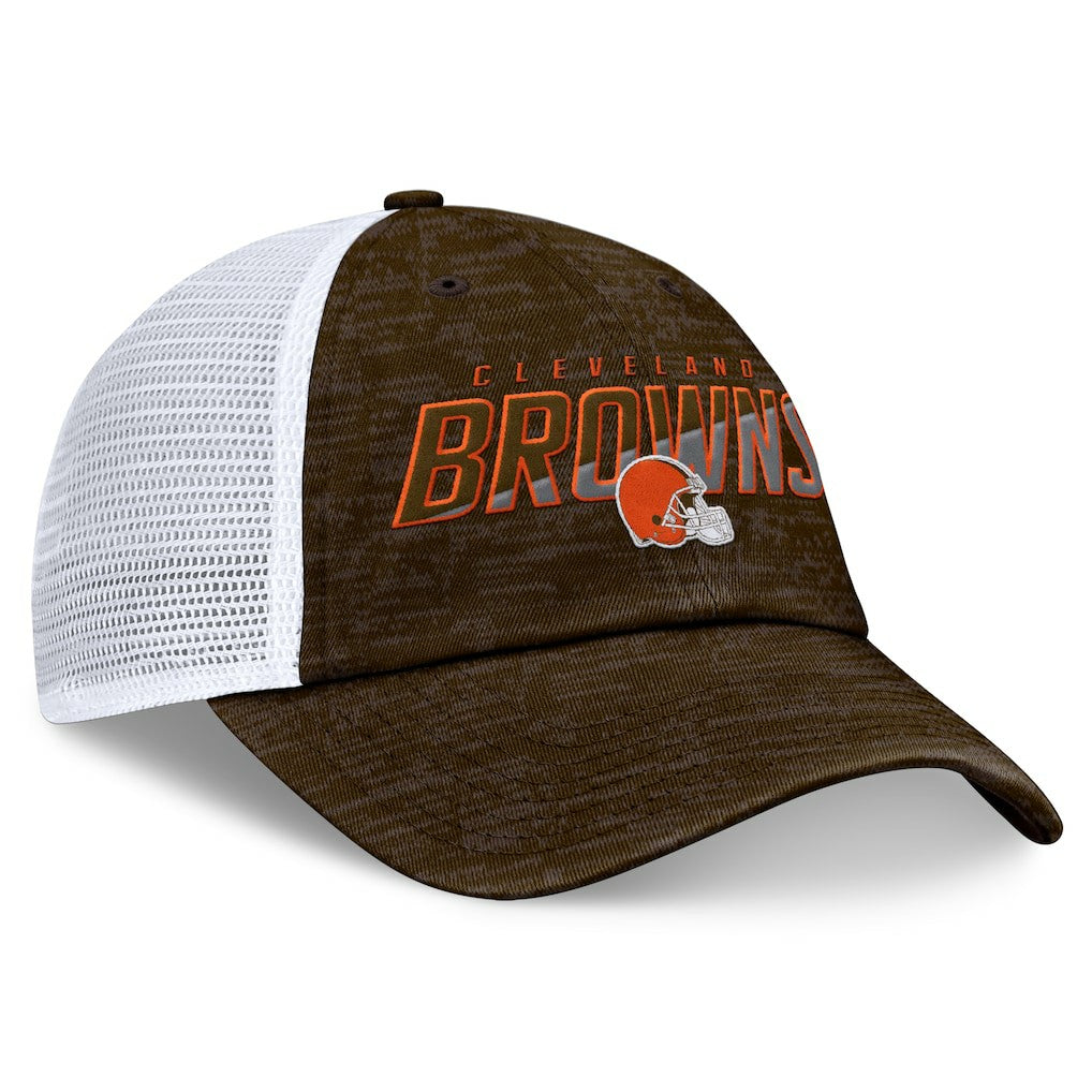 Cleveland Browns Fanatics Challenge Trucker Adjustable Hat