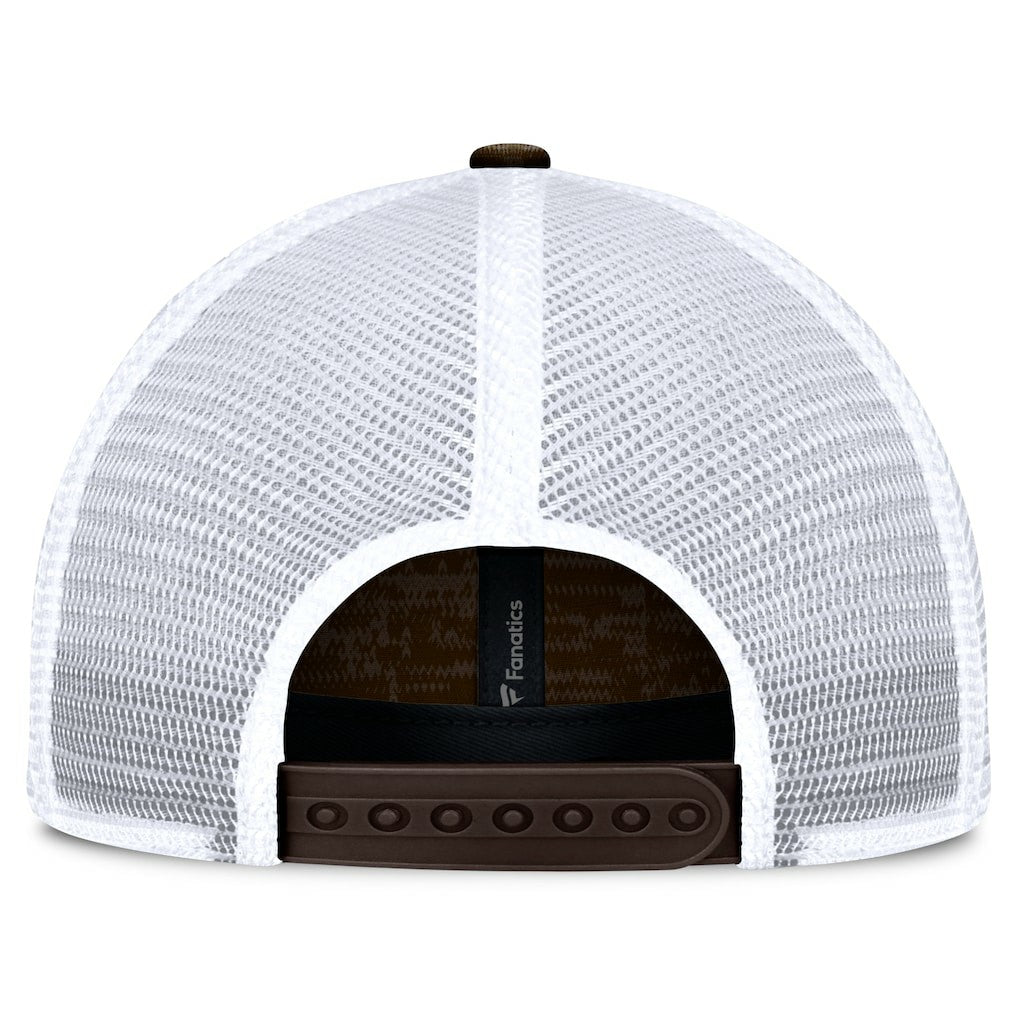 Cleveland Browns Fanatics Challenge Trucker Adjustable Hat