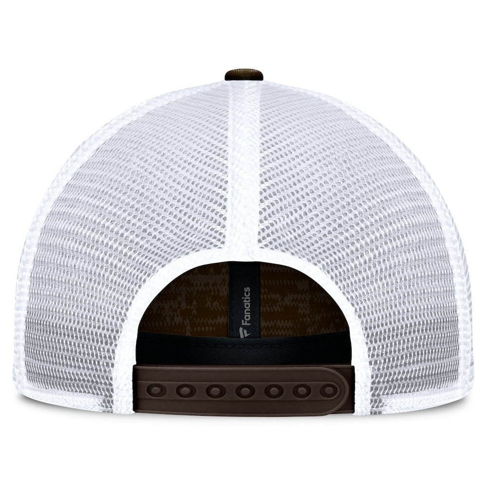 Cleveland Browns Fanatics Challenge Trucker Adjustable Hat