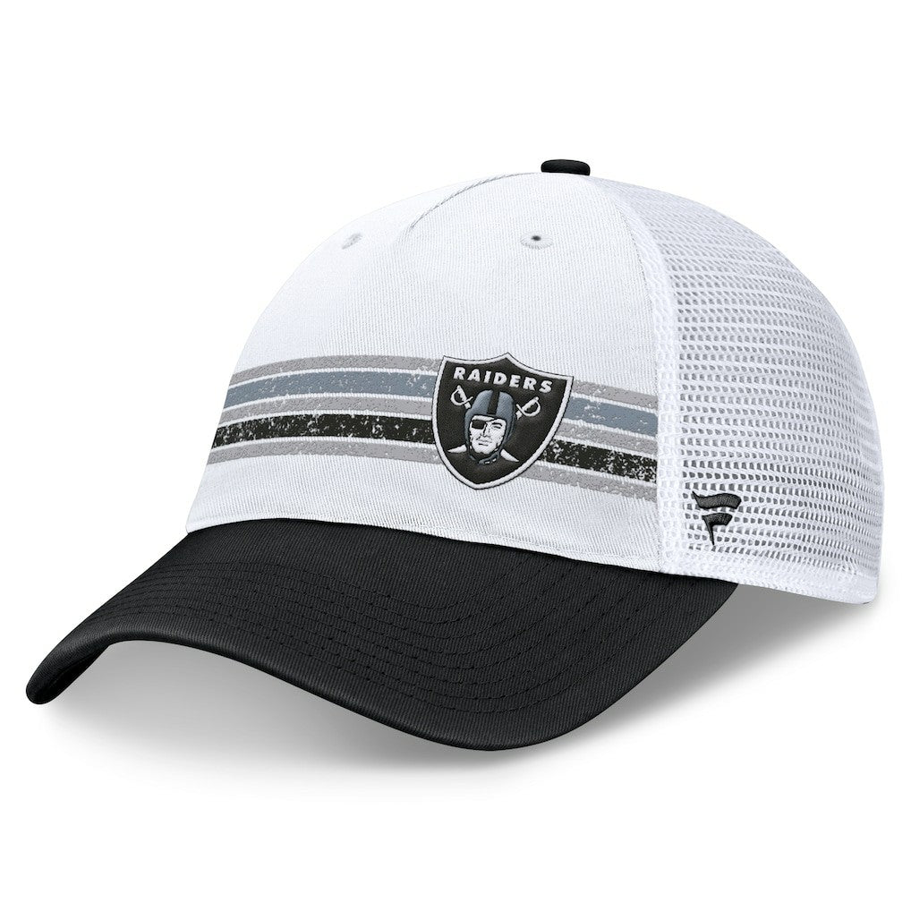 Las Vegas Raiders Fanatics Flawless Stripe Adjustable Hat