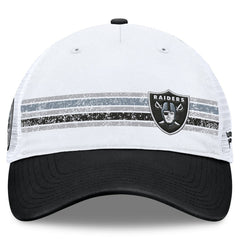 Las Vegas Raiders Fanatics Flawless Stripe Adjustable Hat