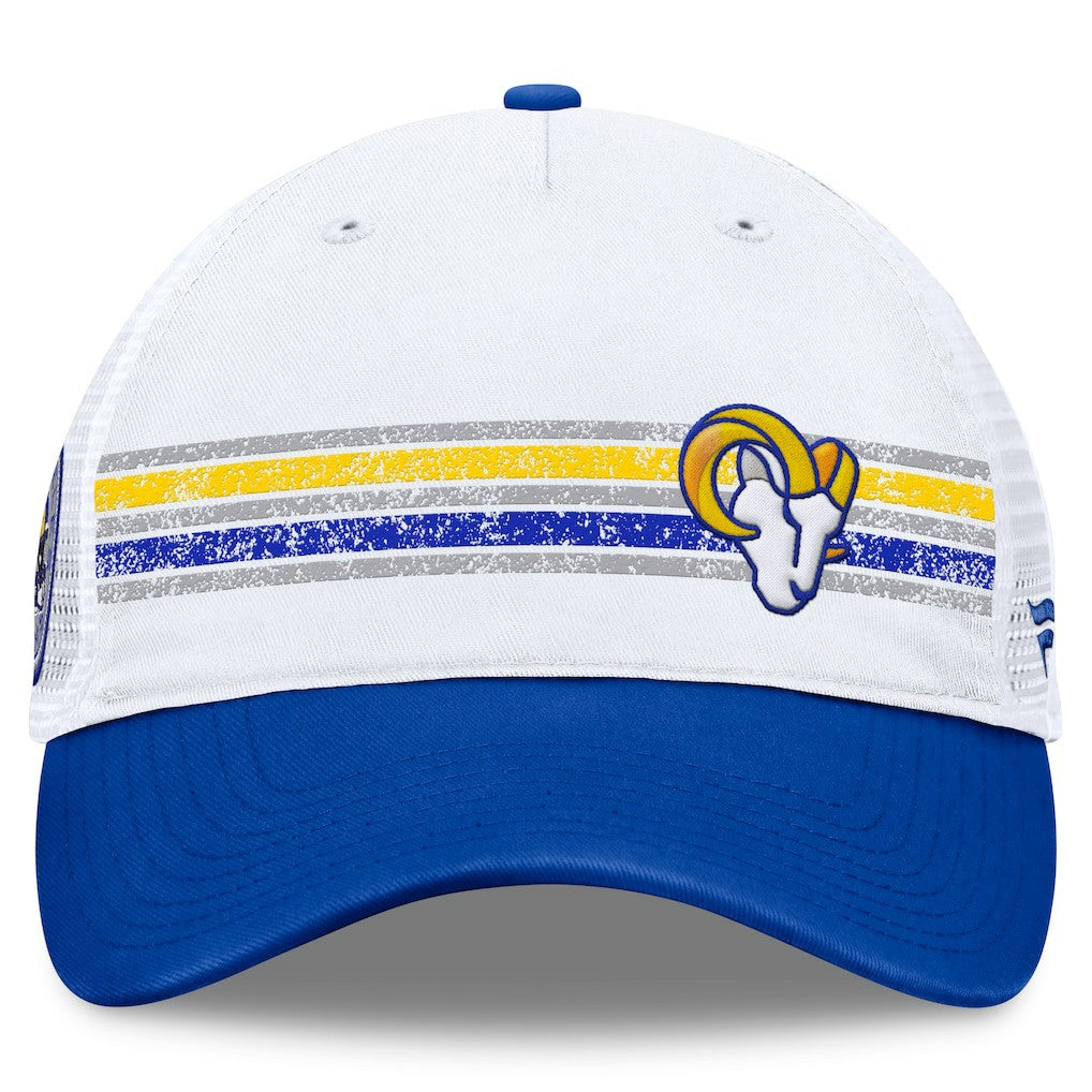 Los Angeles Rams Fanatics Flawless Stripe Adjustable Hat