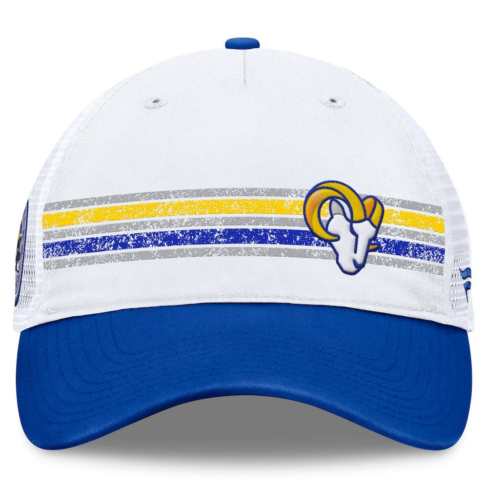 Los Angeles Rams Fanatics Flawless Stripe Adjustable Hat