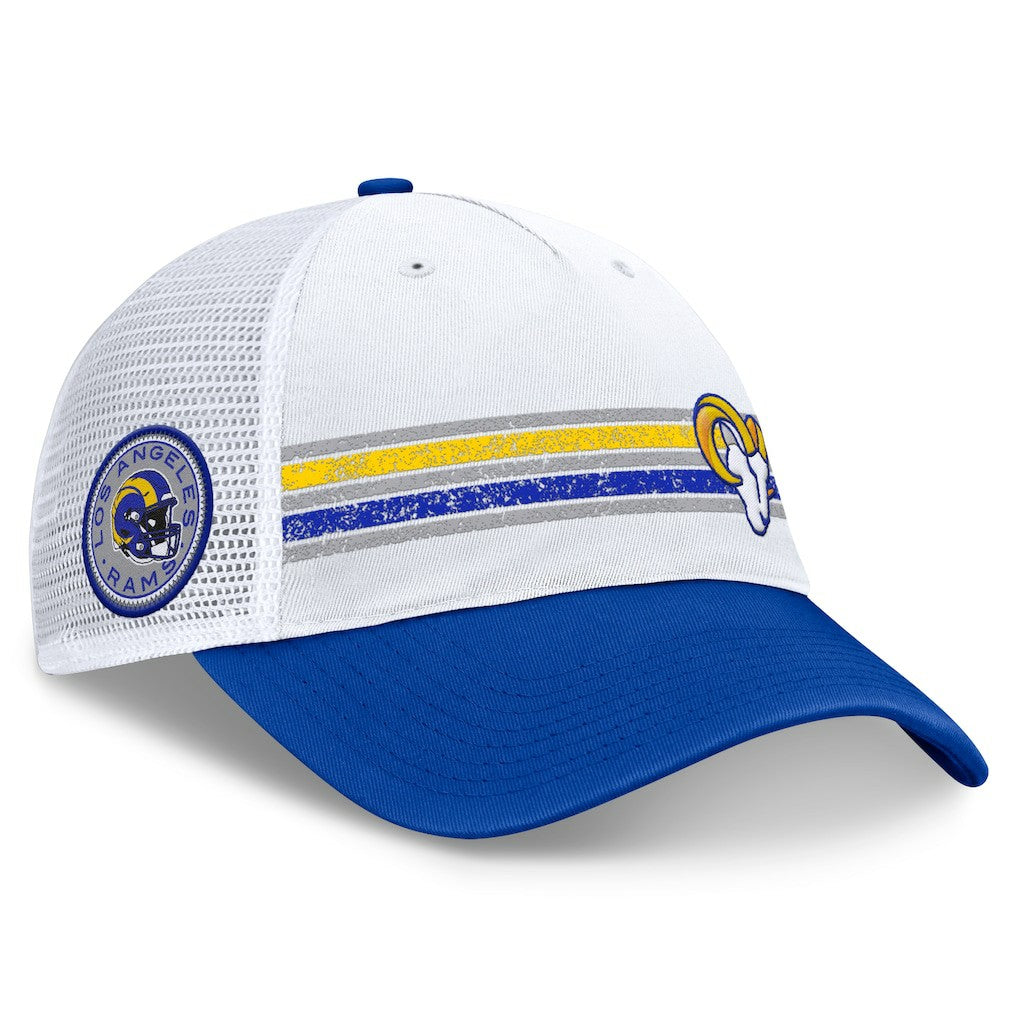 Los Angeles Rams Fanatics Flawless Stripe Adjustable Hat