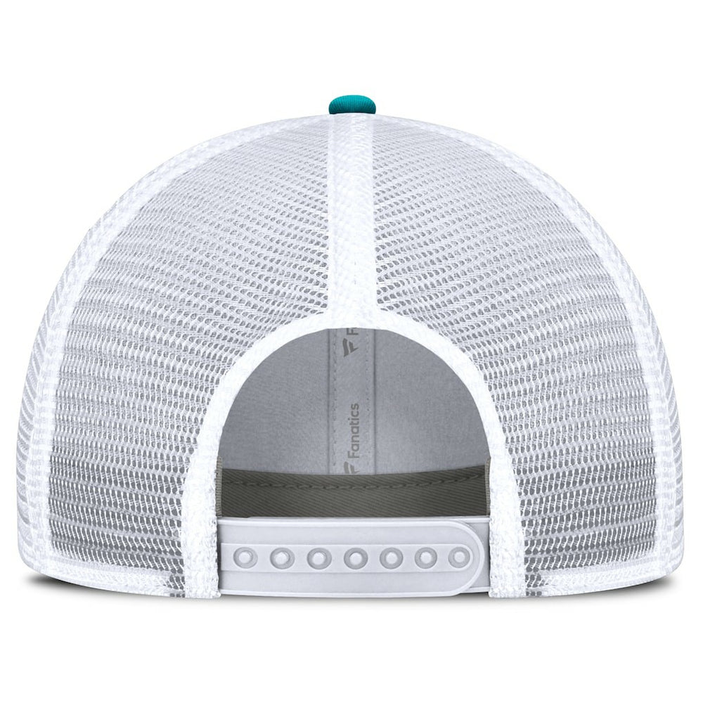 Miami Dolphins Fanatics Flawless Stripe Adjustable Hat