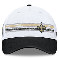 New Orleans Saints Fanatics Flawless Stripe Adjustable Hat