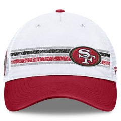 San Francisco 49ers Fanatics Flawless Stripe Adjustable Hat