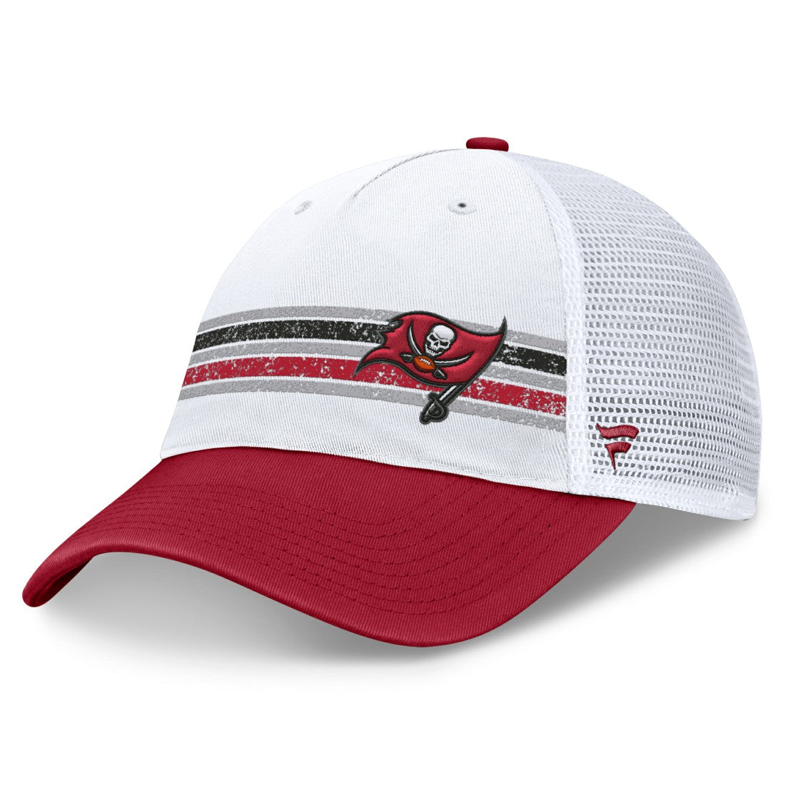 Tampa Bay Buccaneers Fanatics Flawless Stripe Adjustable Hat