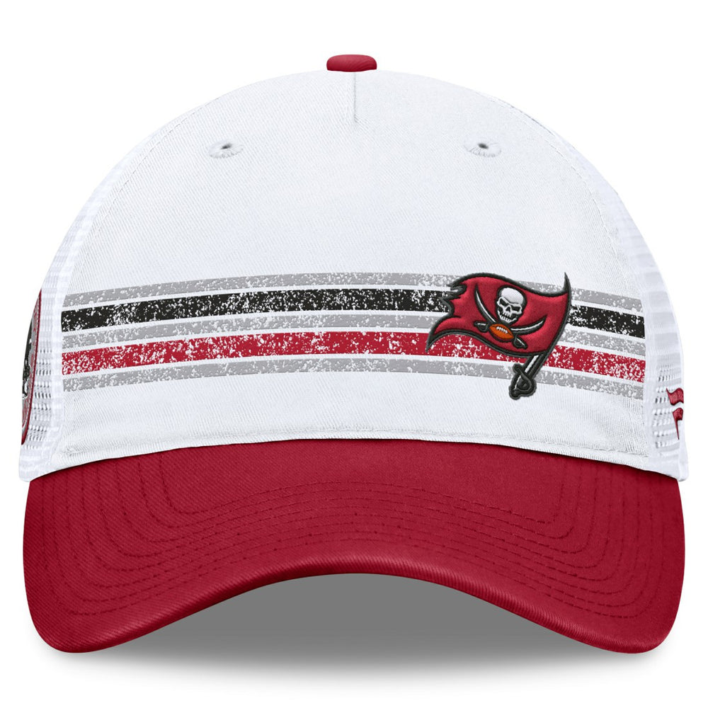 Tampa Bay Buccaneers Fanatics Flawless Stripe Adjustable Hat
