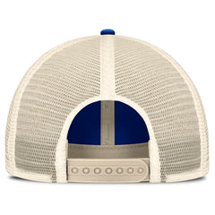 Los Angeles Rams Fanatics Center Stripe Trucker Adjustable Hat