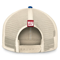 New York Giants Fanatics Diamond Stripe Trucker Adjustable Hat