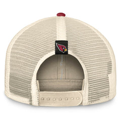 Arizona Cardinals Fanatics Diamond Stripe Trucker Adjustable Hat