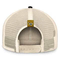 Jacksonville Jaguars Fanatics Diamond Stripe Trucker Adjustable Hat