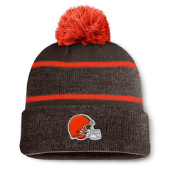 Cleveland Browns Fanatics Holding Cuffed Knit Hat with Pom