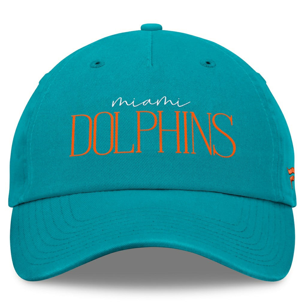 Miami Dolphins Fanatics Women's Review Unstructured Adjustable Hat