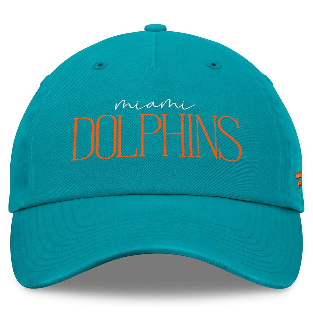 Miami Dolphins Fanatics Women's Review Unstructured Adjustable Hat