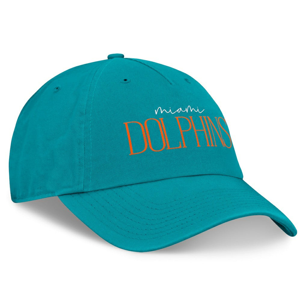 Miami Dolphins Fanatics Women's Review Unstructured Adjustable Hat