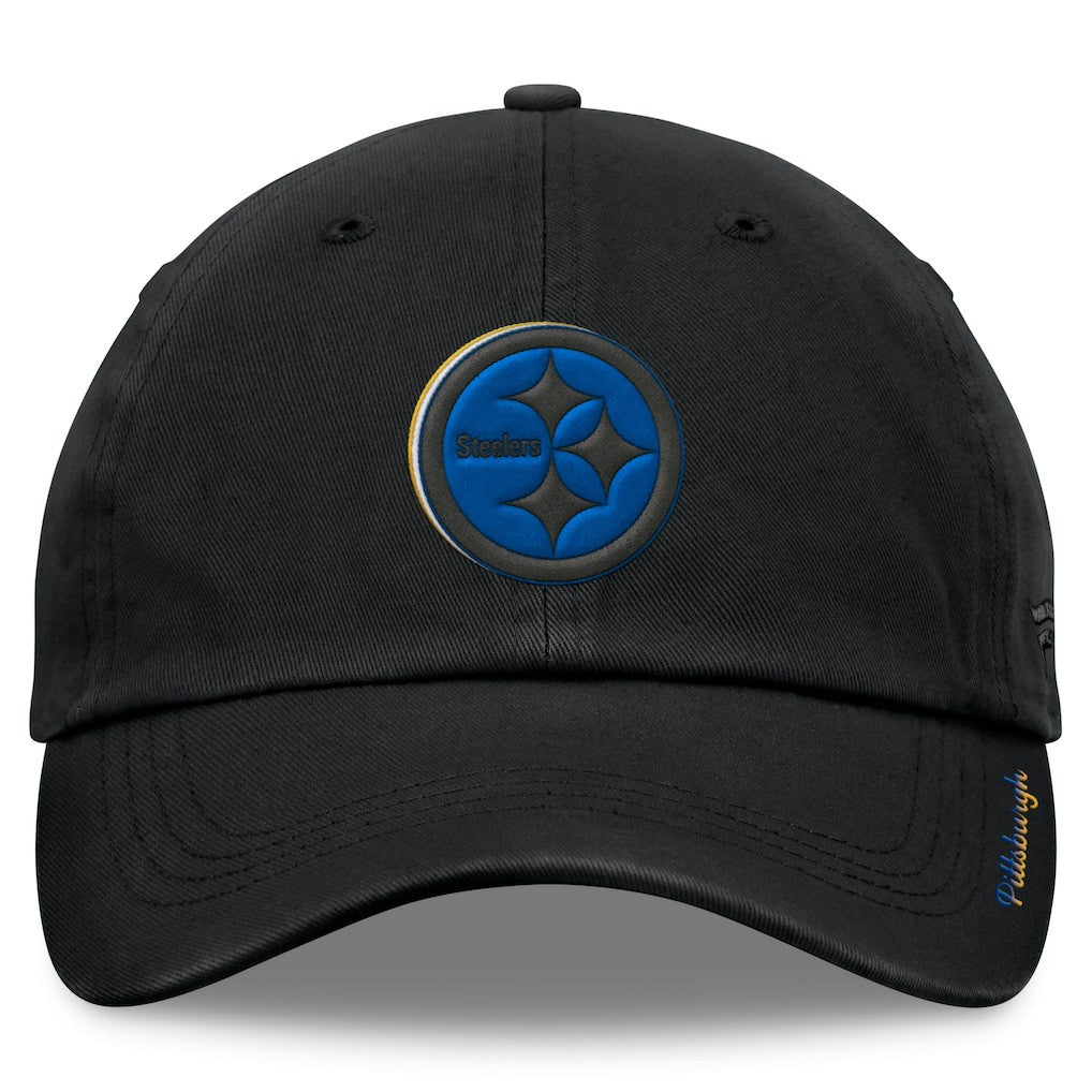 Pittsburgh Steelers Fanatics Women's Eclipse Adjustable Hat