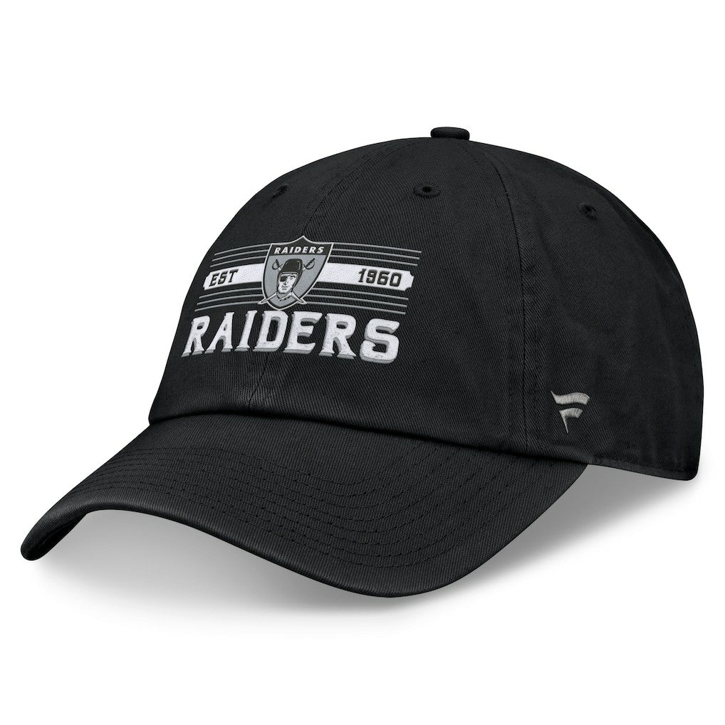 Las Vegas Raiders Fanatics Vintage Delay Adjustable Hat