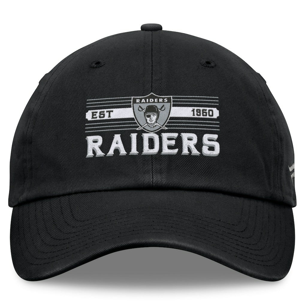 Las Vegas Raiders Fanatics Vintage Delay Adjustable Hat