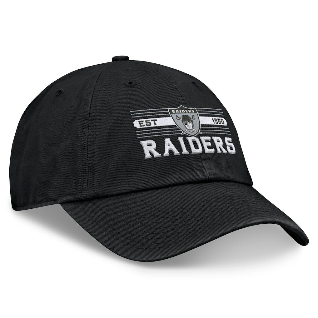 Las Vegas Raiders Fanatics Vintage Delay Adjustable Hat