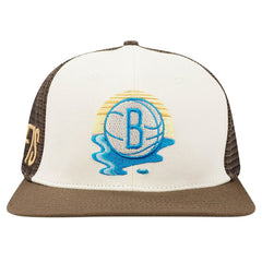 Brooklyn Nets Pro Standard Glint Sunset Snapback Hat Discount