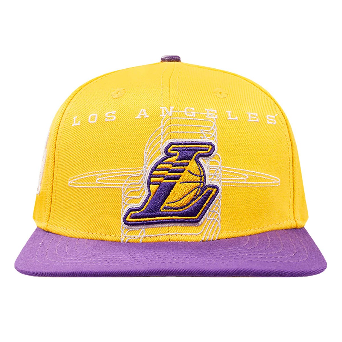 Los Angeles Lakers Pro Standard Logo Morph Snapback Hat Online