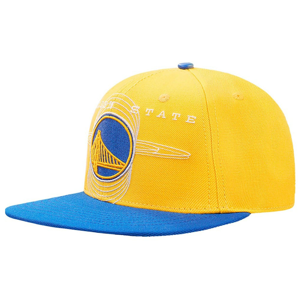 Golden State Warriors Pro Standard Logo Morph Snapback Hat sale Outlet