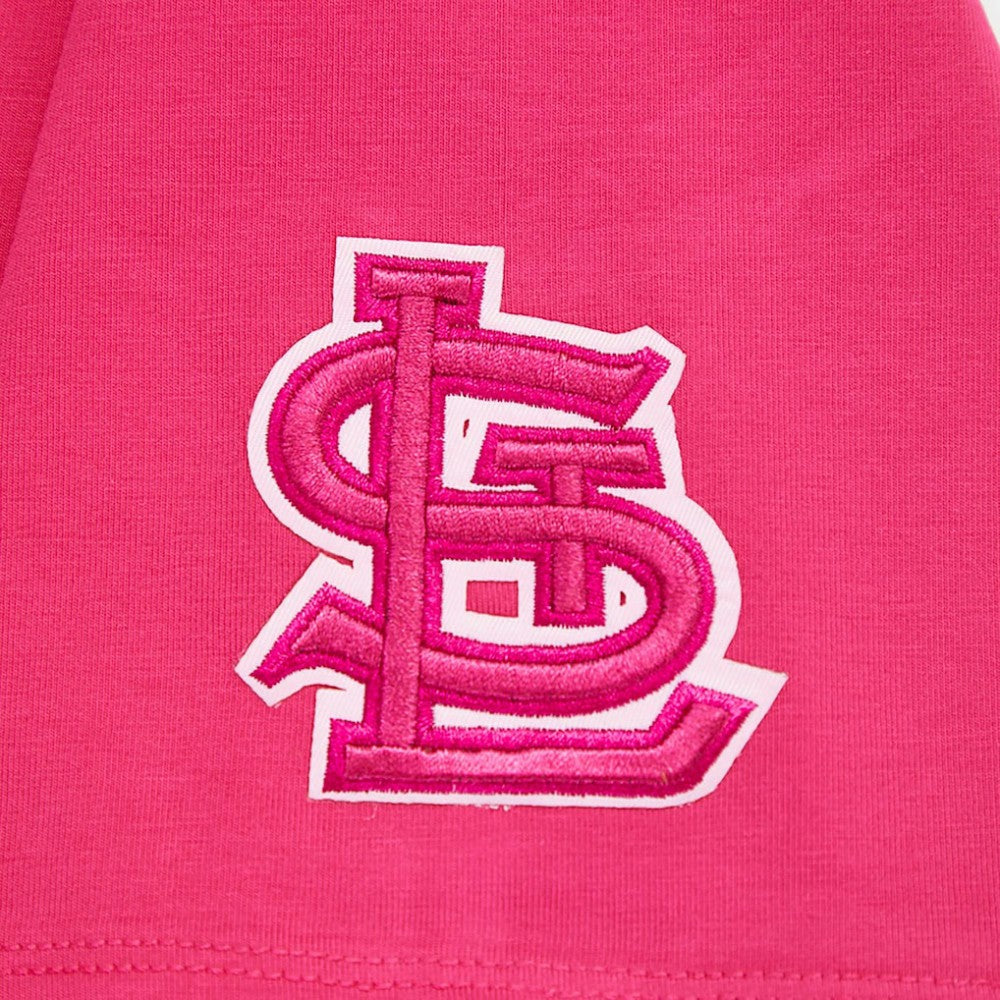 St. Louis Cardinals Pro Standard Women's Triple Pink Boxy Cropped T-Shirt | MLB Near me