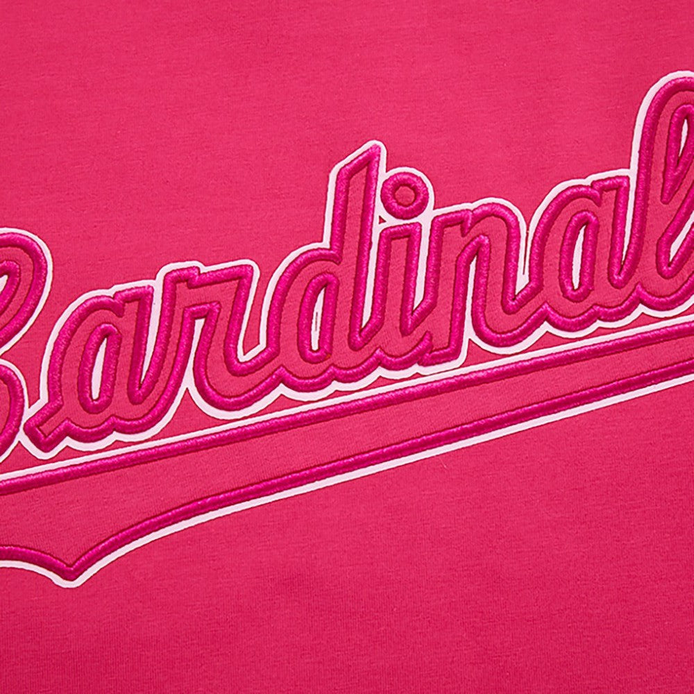 St. Louis Cardinals Pro Standard Women's Triple Pink Boxy Cropped T-Shirt | MLB Near me