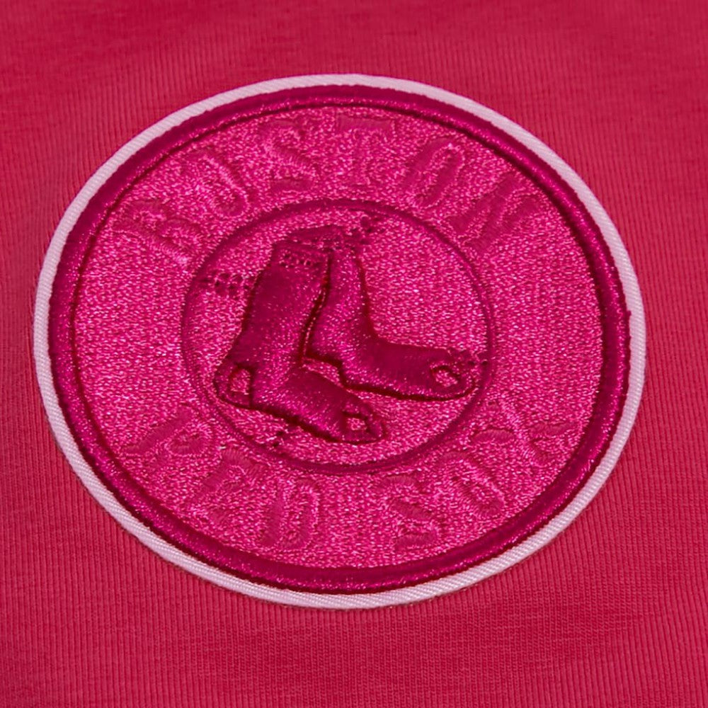 Boston Red Sox Pro Standard Women's Triple Pink Boxy Cropped T-Shirt | MLB Near me