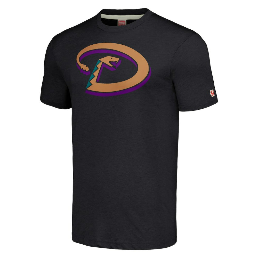 Arizona Diamondbacks Homage Hand-Drawn Logo Tri-Blend T-Shirt | MLB Online