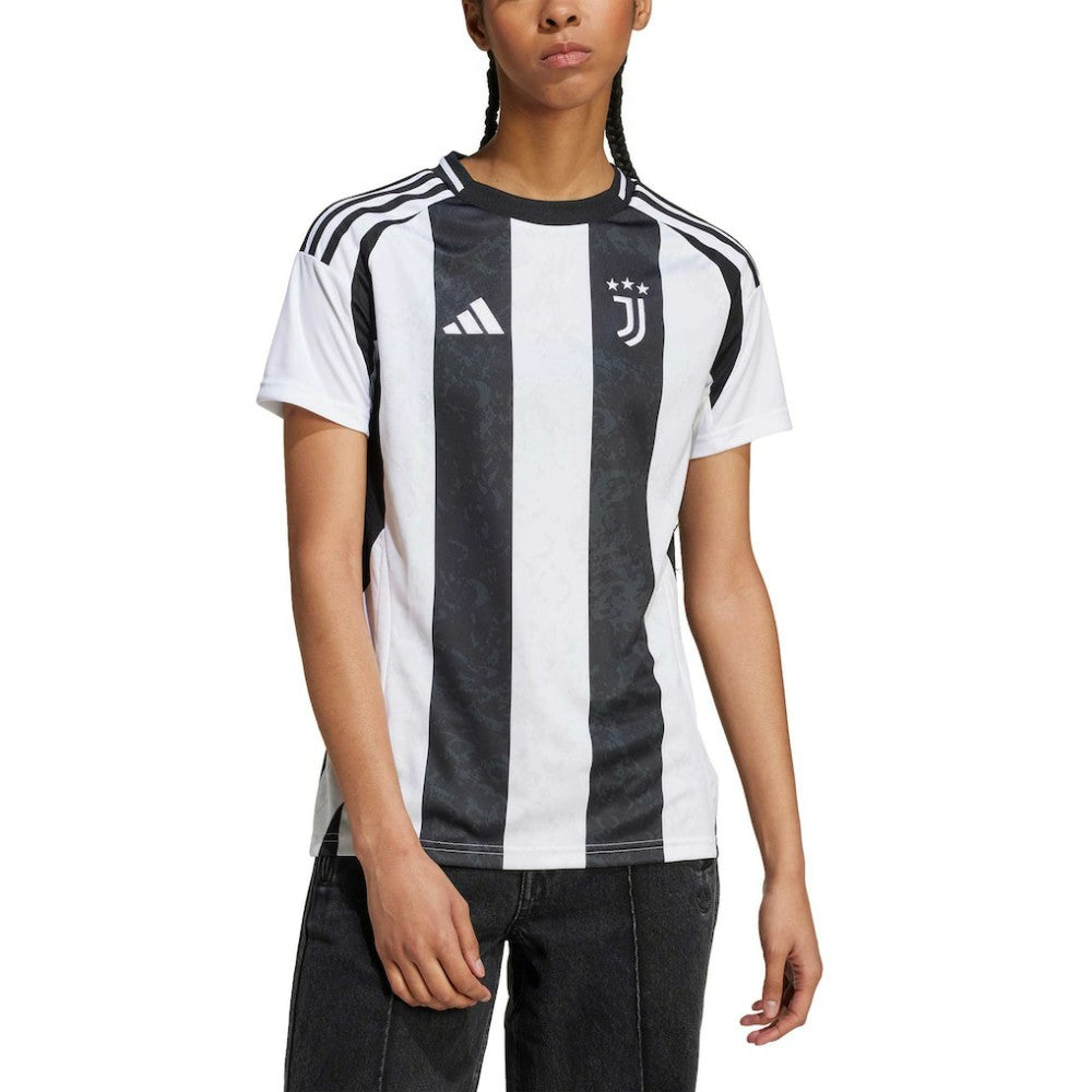 Juventus Women's 2024/25 Home Replica Jersey White/Black - Adidas