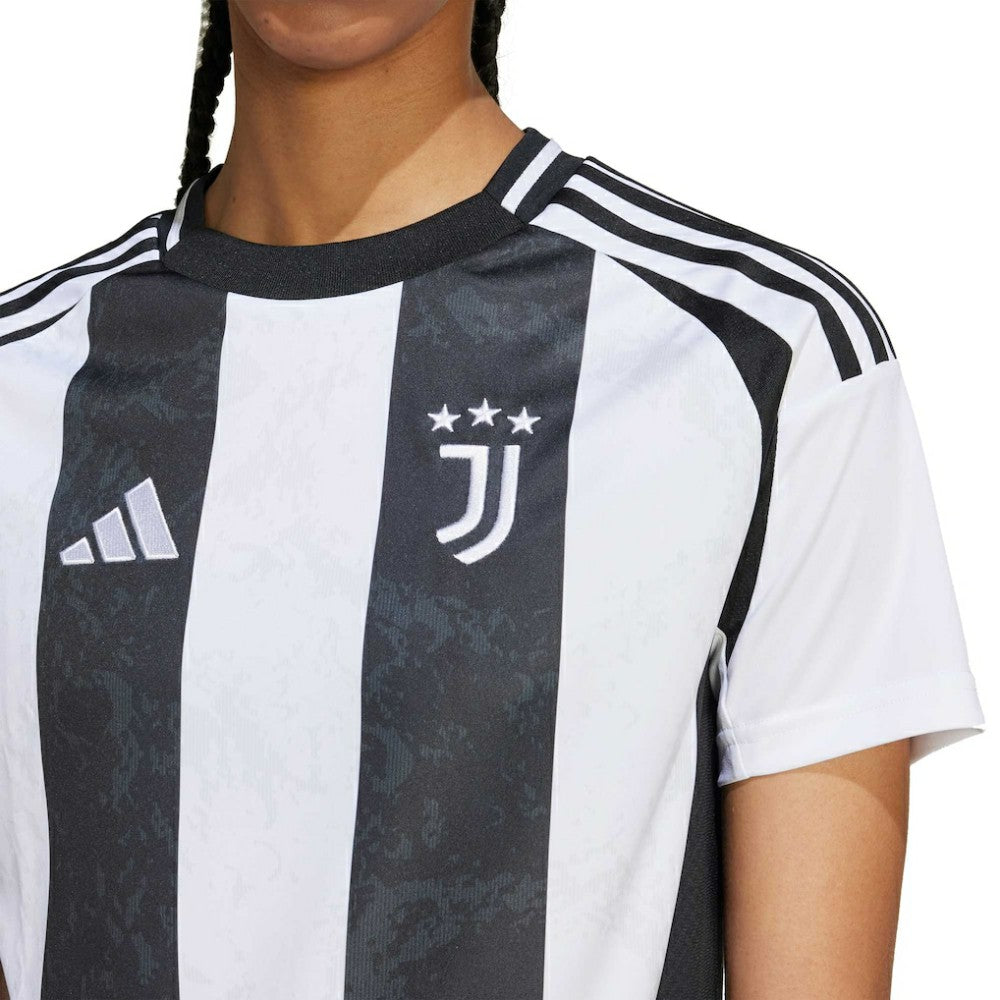 Juventus Women's 2024/25 Home Replica Jersey White/Black - Adidas
