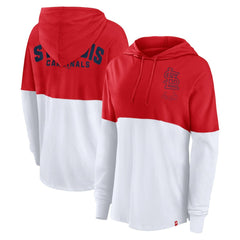 St. Louis Cardinals Fanatics Women's Backup Option Pullover Hoodie | MLB Discount