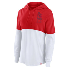 St. Louis Cardinals Fanatics Women's Backup Option Pullover Hoodie | MLB Discount
