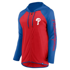 Philadelphia Phillies Fanatics Women's Script Sleeve Full-Zip Hoodie | MLB New